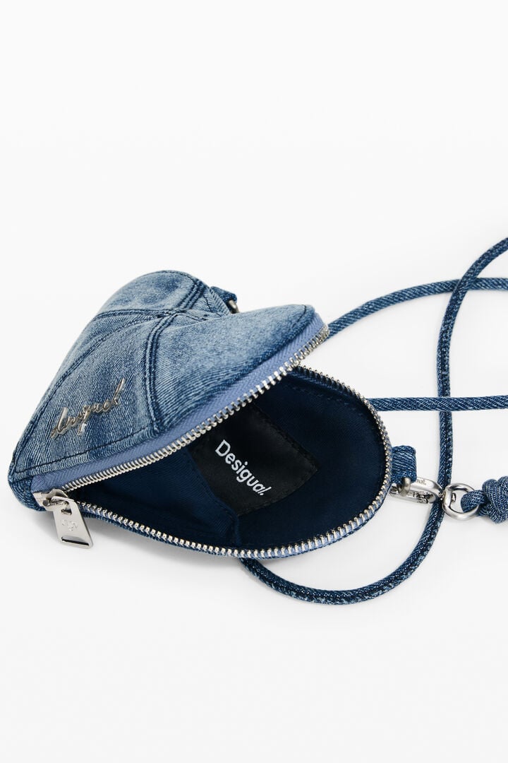 Mini heart denim wallet | Desigual