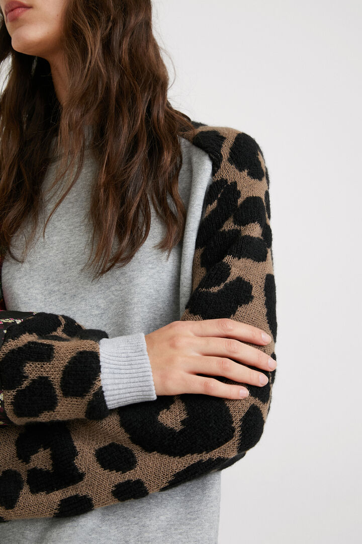 Sudadera felpa patch | Desigual