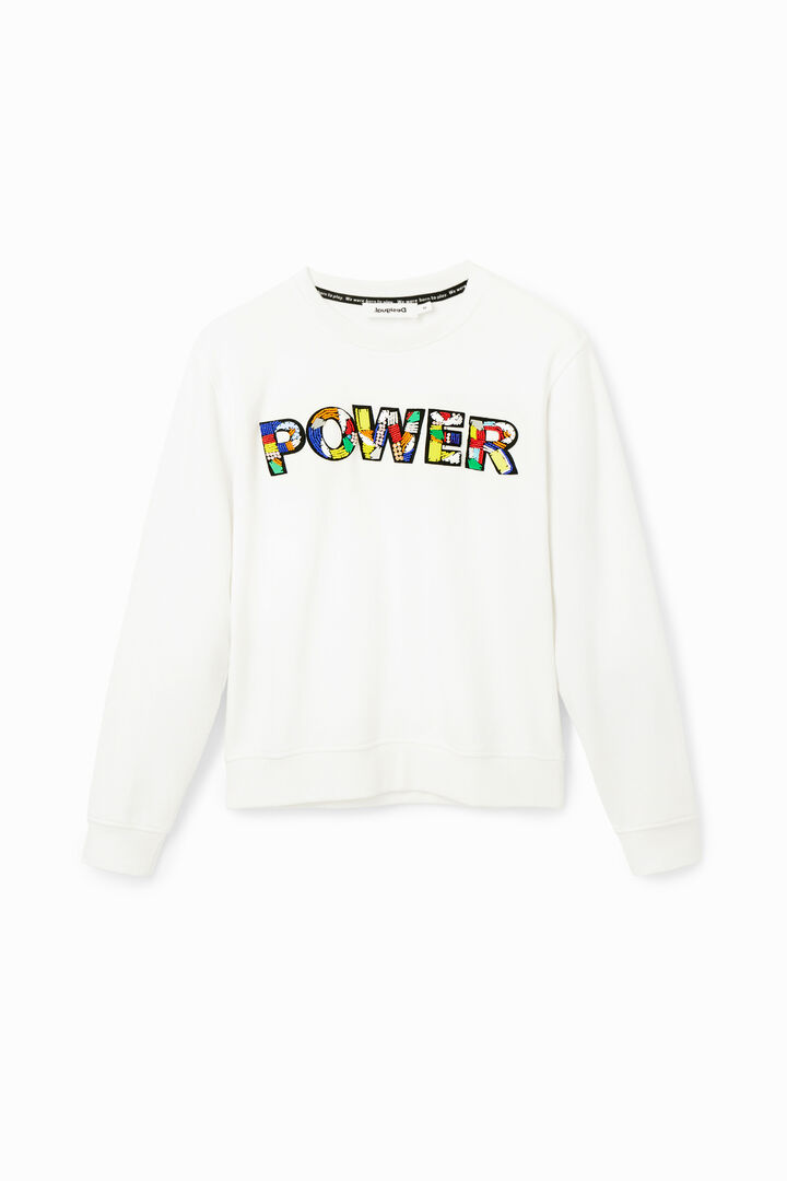 Dessuadora pegat "Power" | Desigual