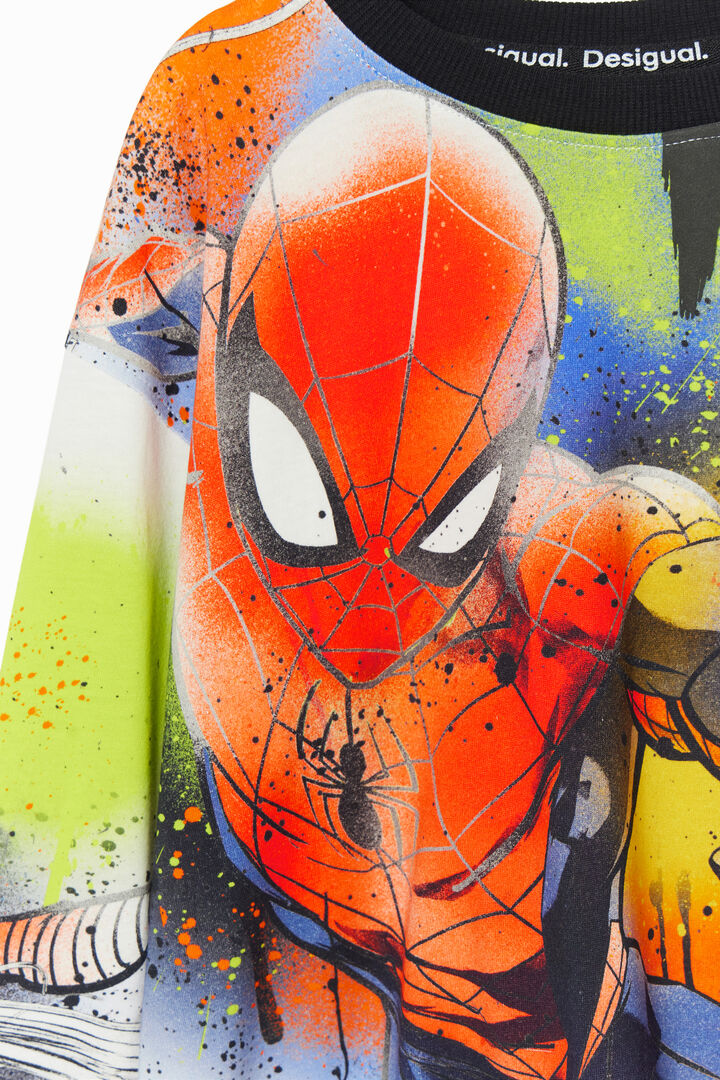 Oversized Spiderman sweatshirt | Desigual