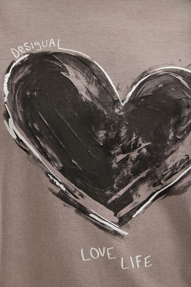 Osnovna majica s srcem | Desigual