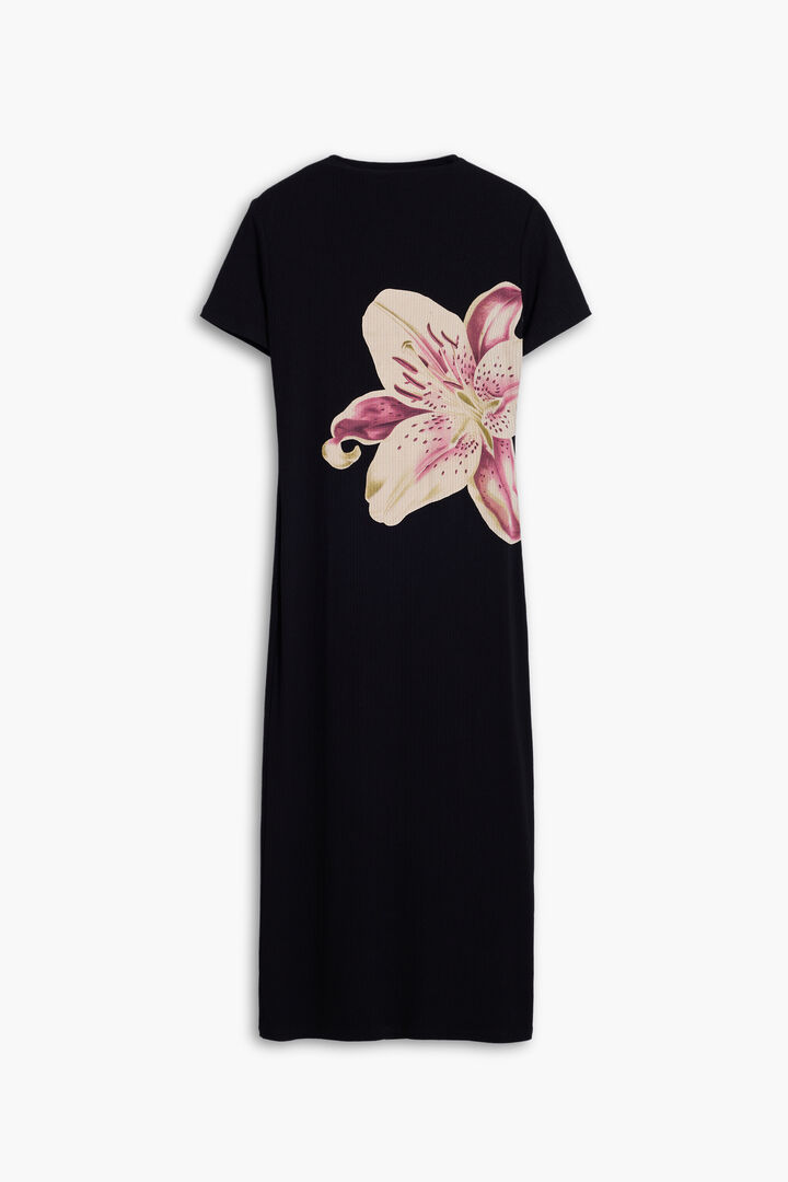 Vestido largo orqu&iacute;dea