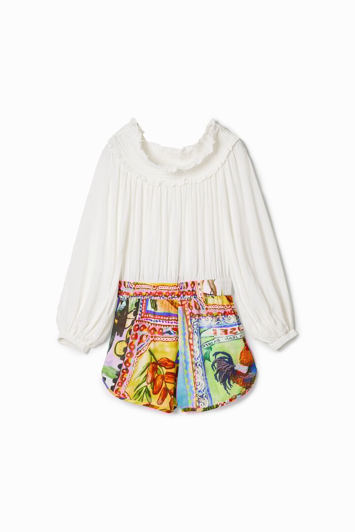 Krótki kombinezon tutti frutti Stella Jean | Desigual