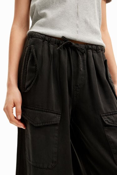 Pantalons cargo Wide leg | Desigual