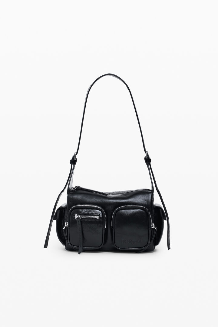 Bolso piel bolsillos pequeño | Desigual