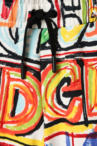 Bermudas jogger lettering | Desigual