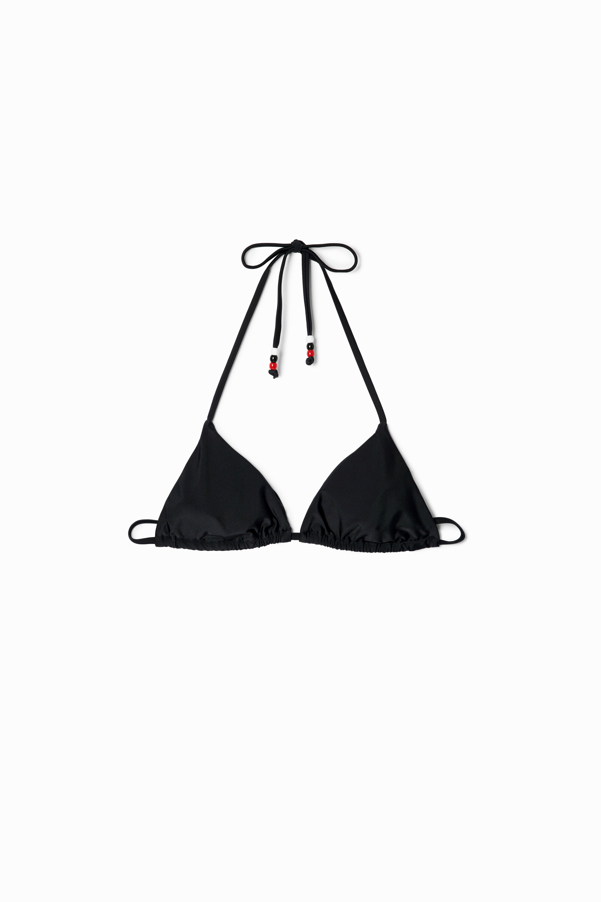 Triangel Bikini Oberteil Stella Jean BLACK S  - Onlineshop Desigual