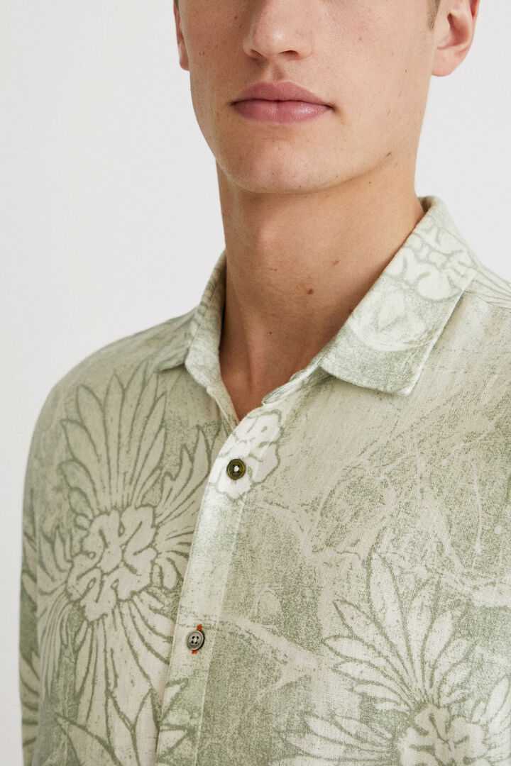 Floral long-sleeve shirt | Desigual