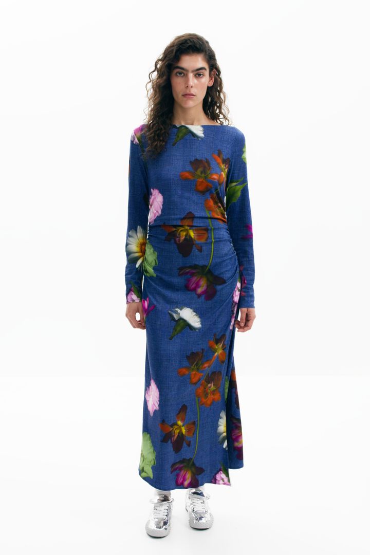 Robe midi asymétrique | Desigual