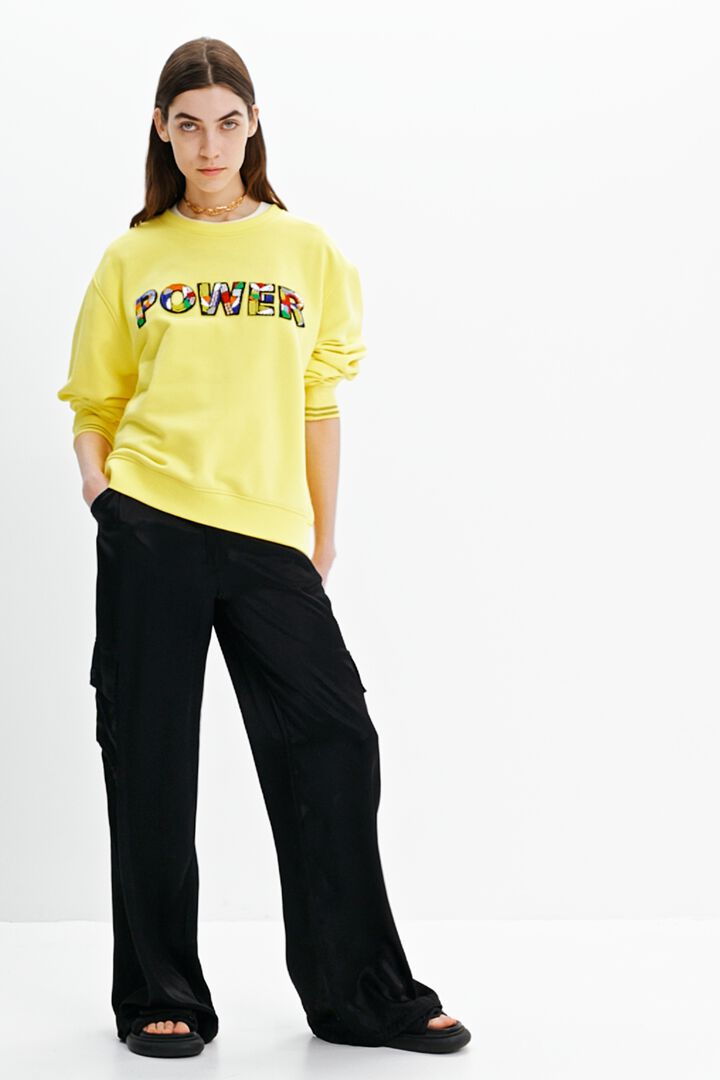 Dessuadora pegat "Power" | Desigual