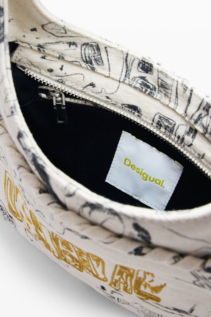 Medium bag with lettering | Desigual