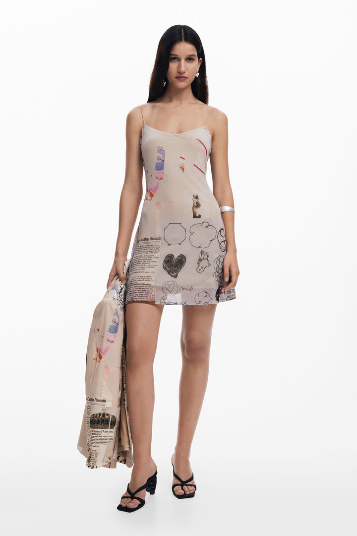 Dress designed by Mr. Christian Lacroix | Desigual