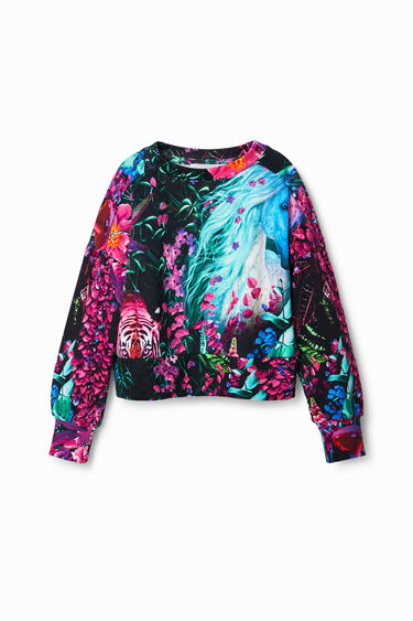 Sudadera fantasía unicornio | Desigual