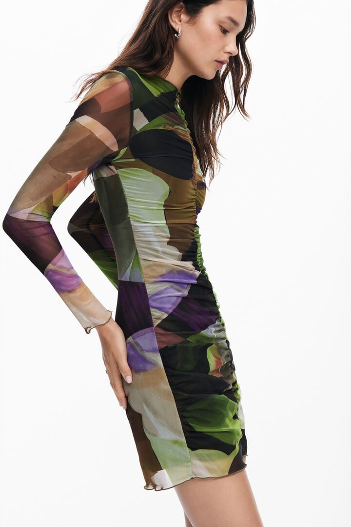 Vestido mini estampado M. Christian Lacroix | Desigual