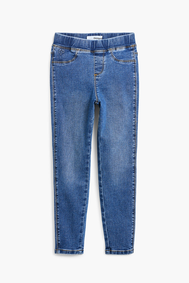 Denim leggings logo | Desigual