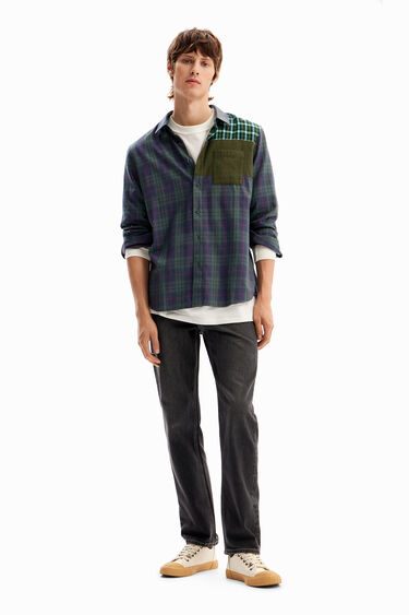 Plaid flannel shirt | Desigual