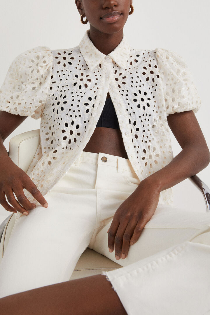 Camisa bordado suizo | Desigual