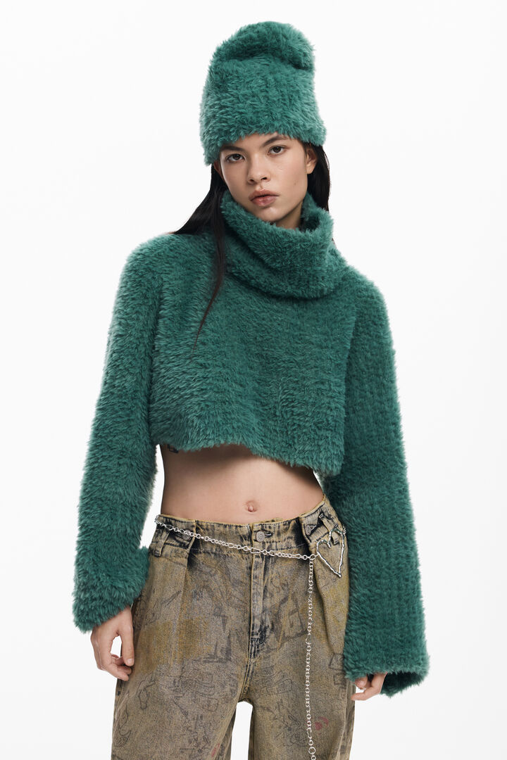 PACK CROP SWEATER AND HAT