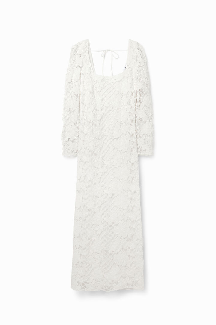Lace midi dress