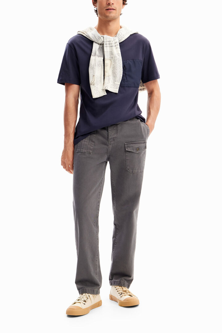 Plain pocket T-shirt | Desigual