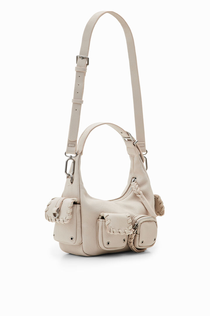 S pockets shoulder bag | Desigual