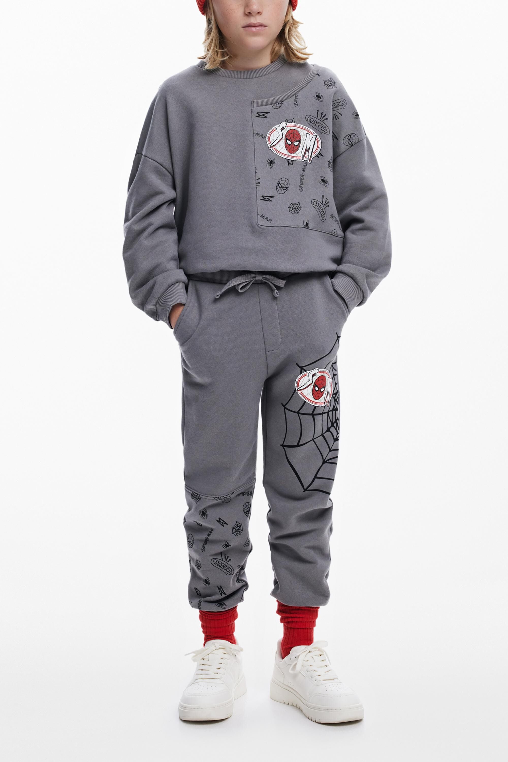 Spiderman Jogger Pants - BLACK - 5/6