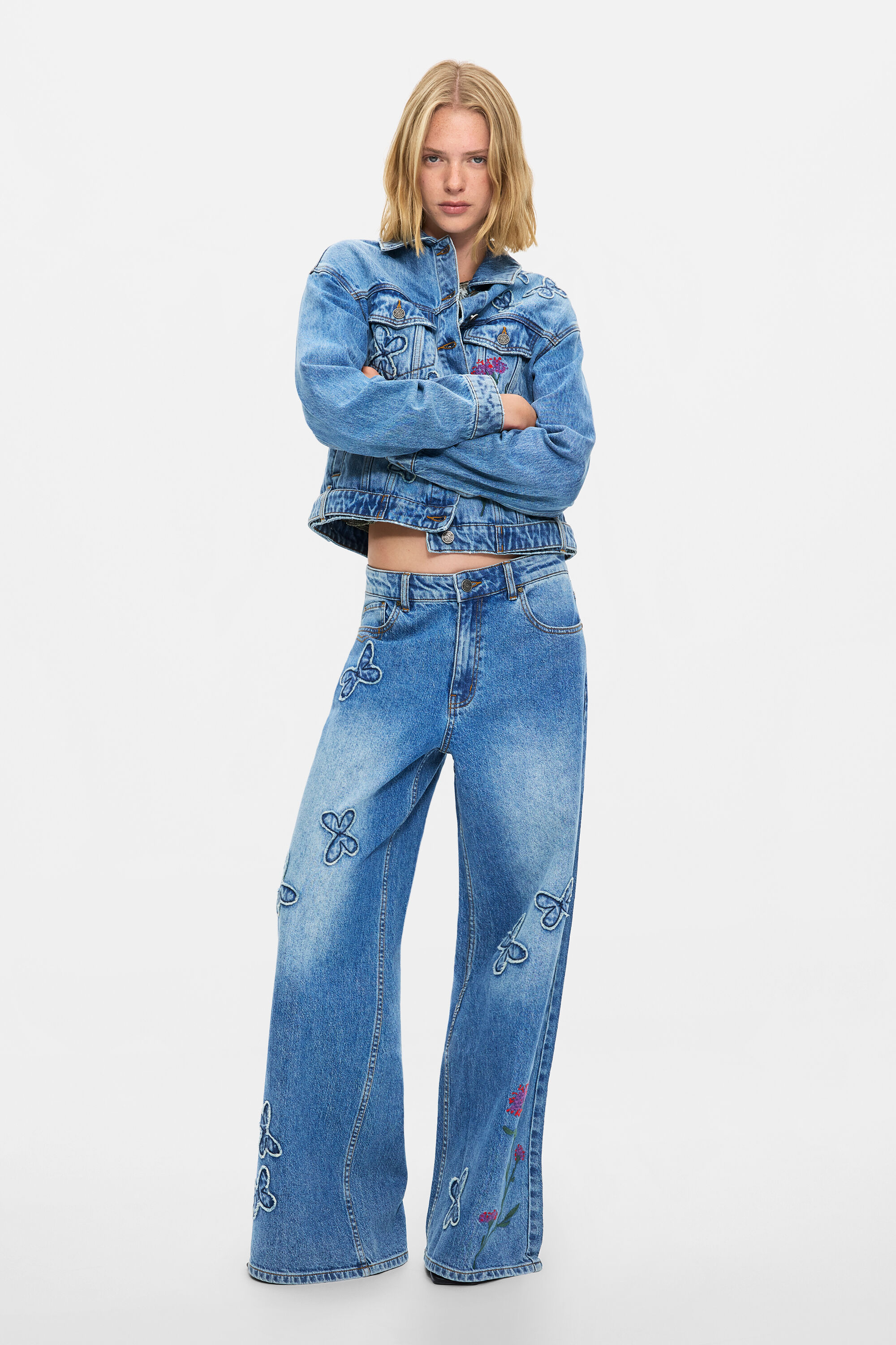 Vlinderjeans