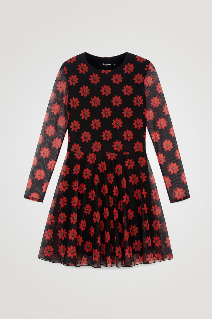 Vestido corto flores | Desigual