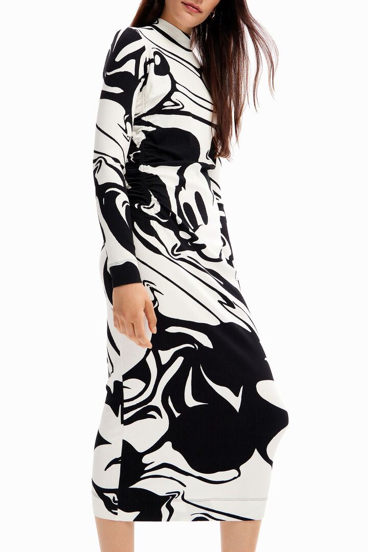 Vestido midi Mickey Mouse | Desigual