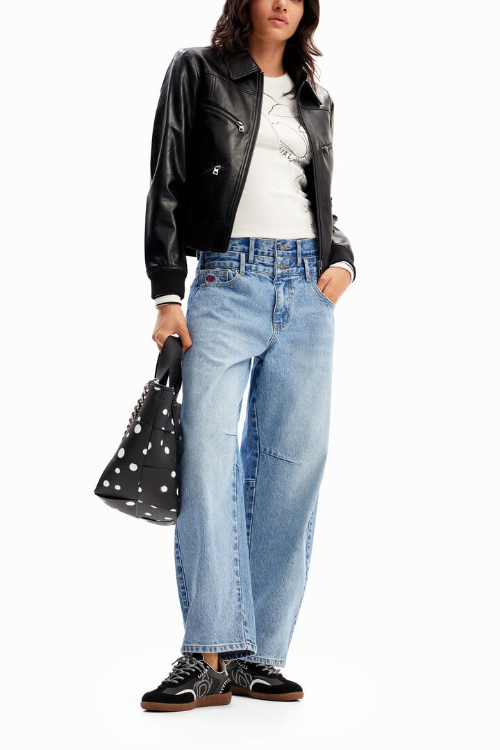 Retro biker jacket | Desigual