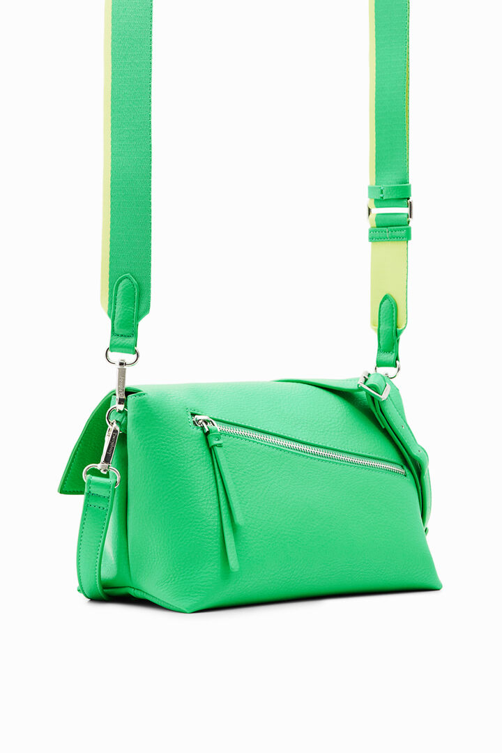 Midsize half logo crossbody bag | Desigual