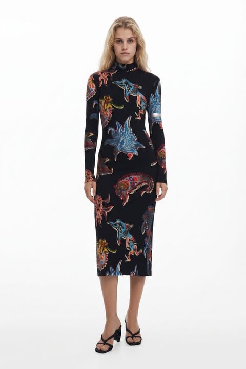DRESS DESIGNED BY MR. CHRISTIAN LACROIX