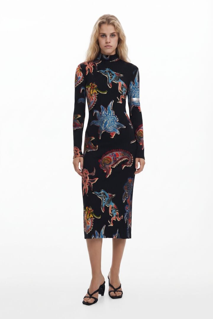 DRESS DESIGNED BY MR. CHRISTIAN LACROIX
