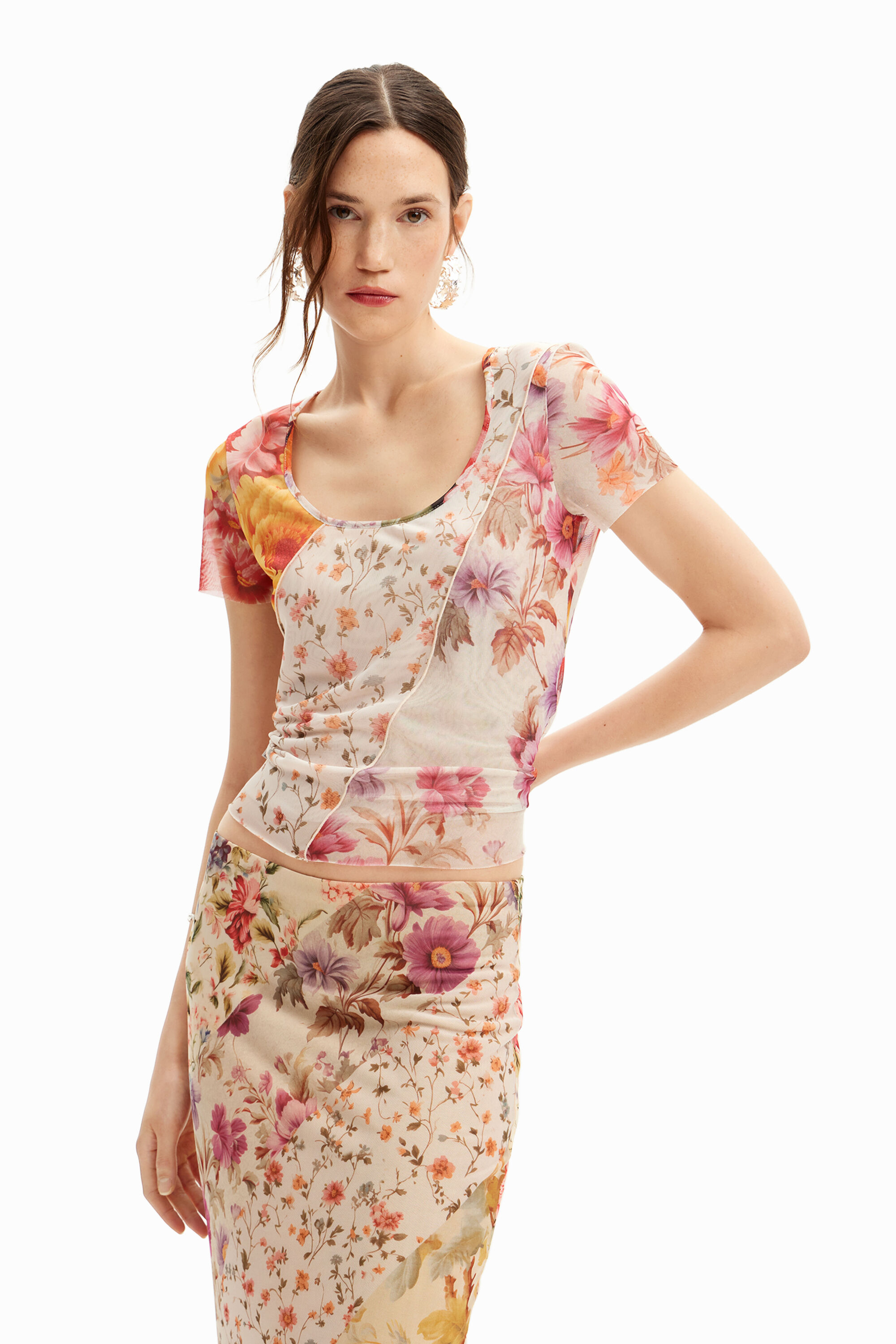 Desigual t shirt dames on sale