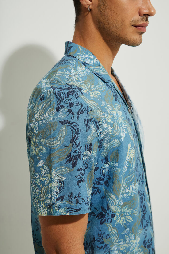 Camisa manga corta flores | Desigual