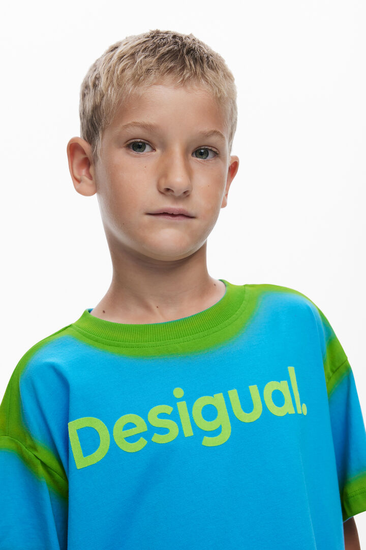 Camiseta manga corta degradado | Desigual