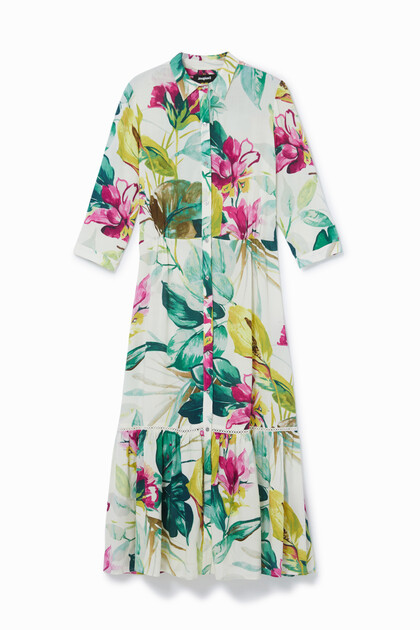midi shirt dress