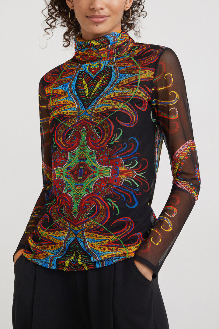 Camiseta slim tul | Desigual