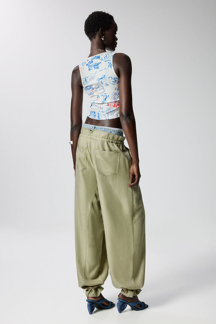 Graffiti corset T-shirt | Desigual