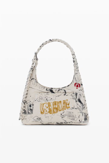 Bolso mediano lettering | Desigual