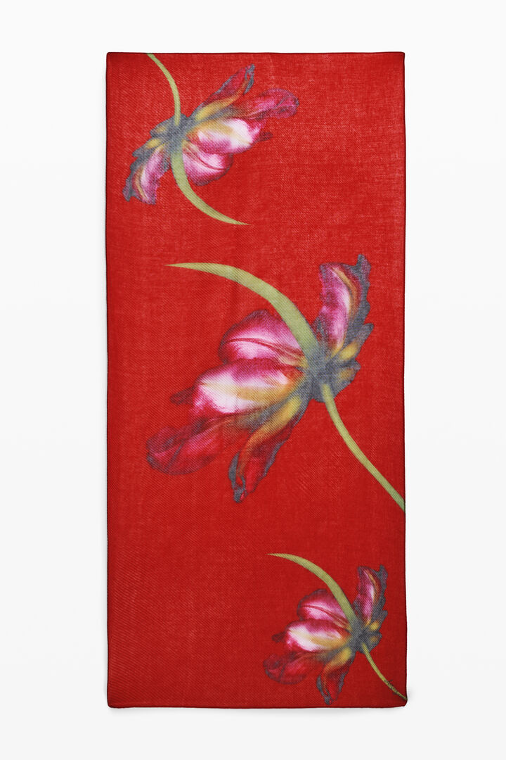 Foulard à grandes fleurs | Desigual