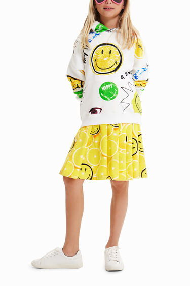 Smiley® oversize sweatshirt | Desigual