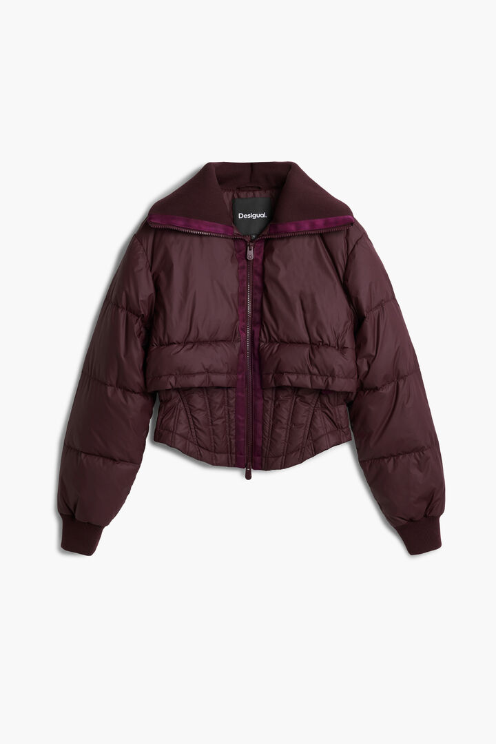 Quilted corset jacket