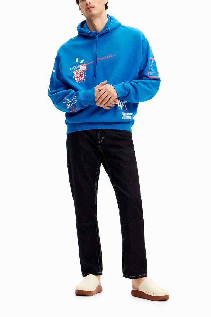Graffiti hoodie | Desigual
