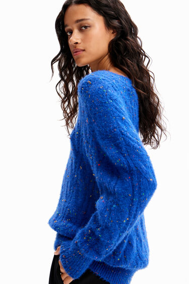 Jersey oversize trenzas | Desigual