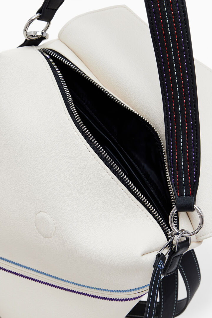 Mochila mini líneas | Desigual