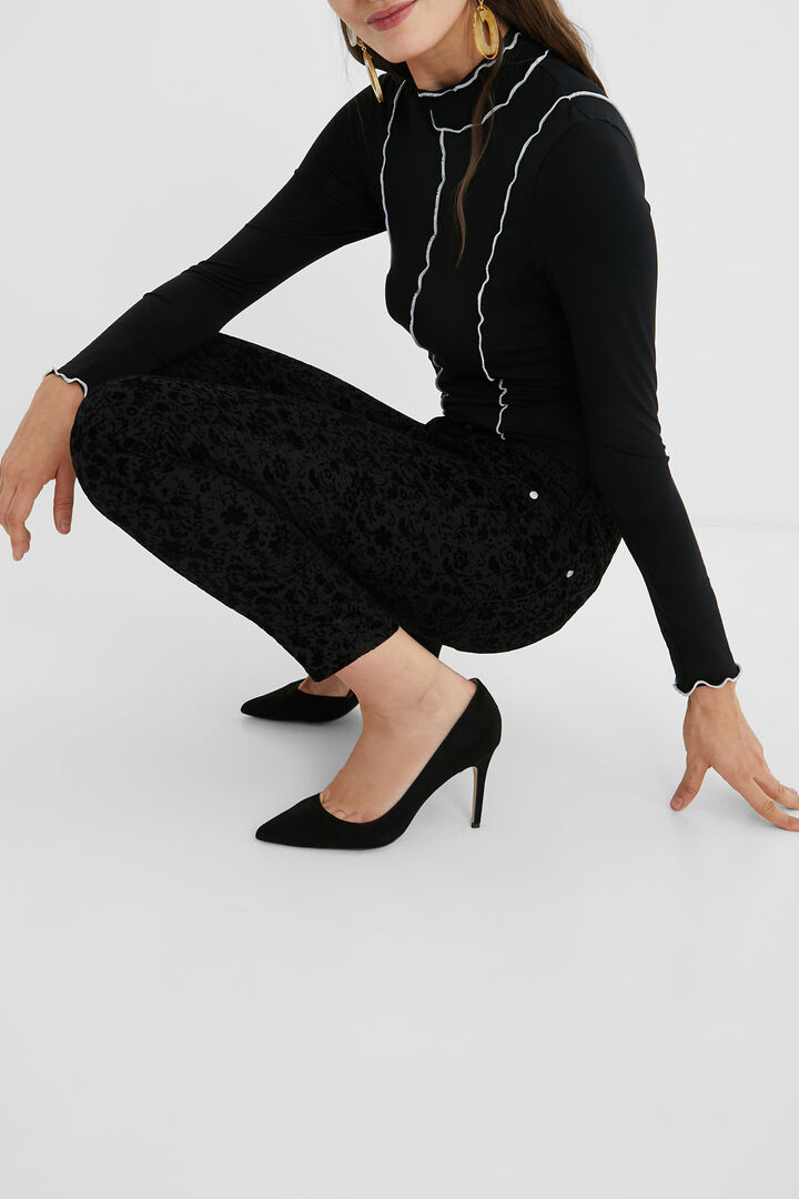 Skinny cropped jeans | Desigual