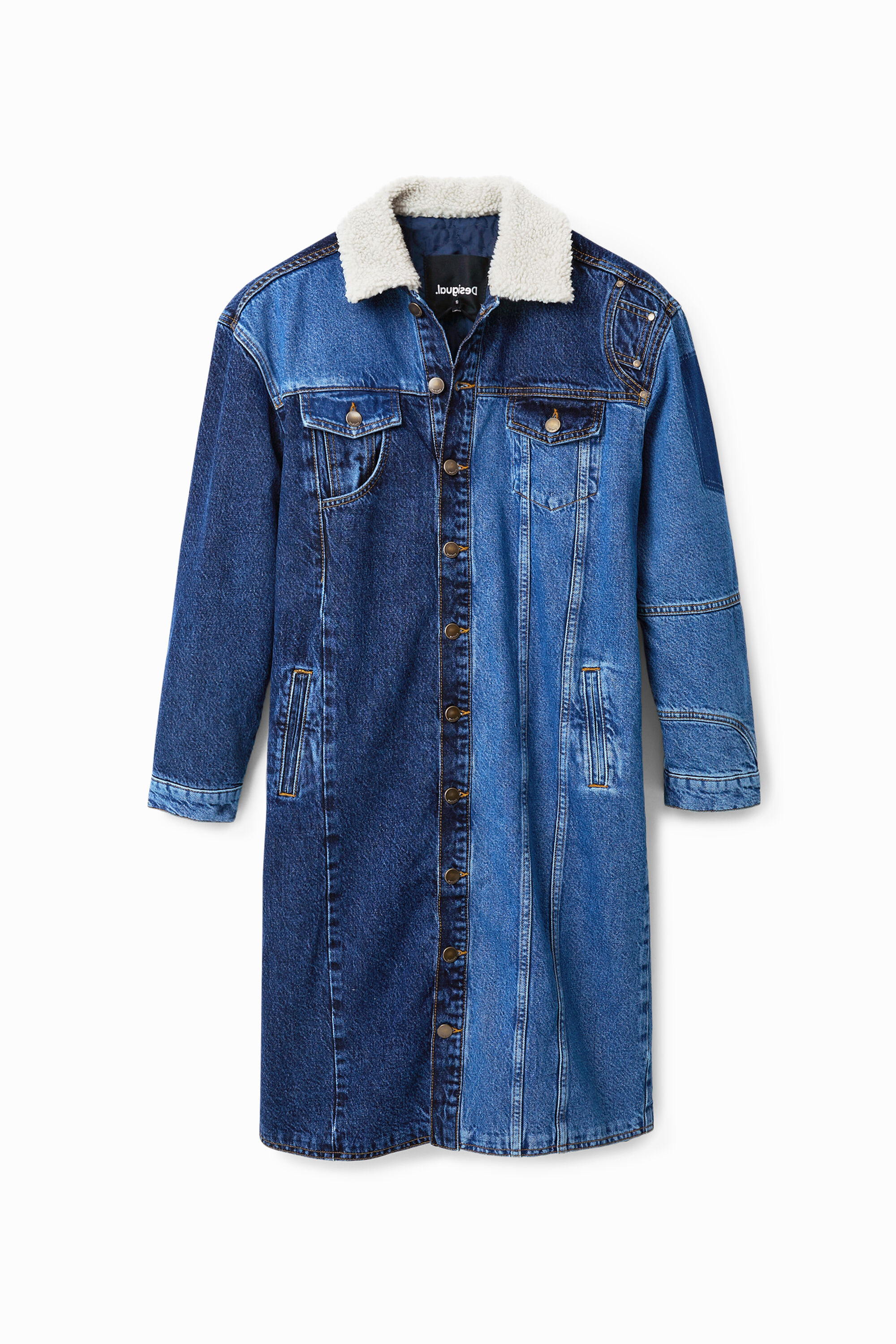 Chaqueta vaquera deals desigual outlet