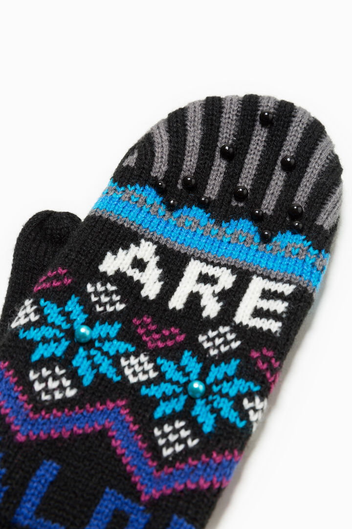 Winter Blue Gloves | Desigual