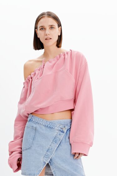 Sweat-shirt court capuche Maitrepierre | Desigual